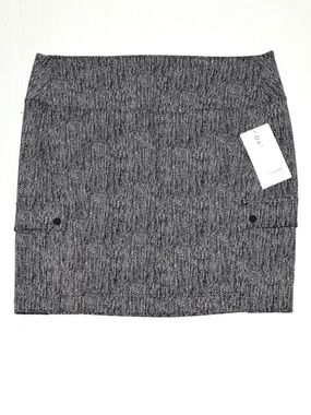 NWT Athleta Cargo Athletic Delancey Cargo Skirt Black and White Size XL NEW